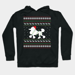 Poodle Ugly Xmas Family Matching Pajama Hoodie